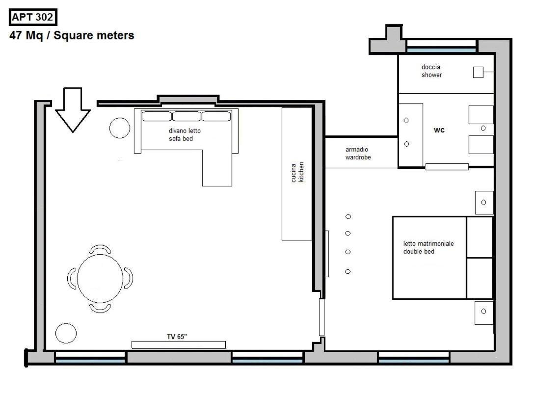 Hnn Luxury Apartments Genova Eksteriør bilde