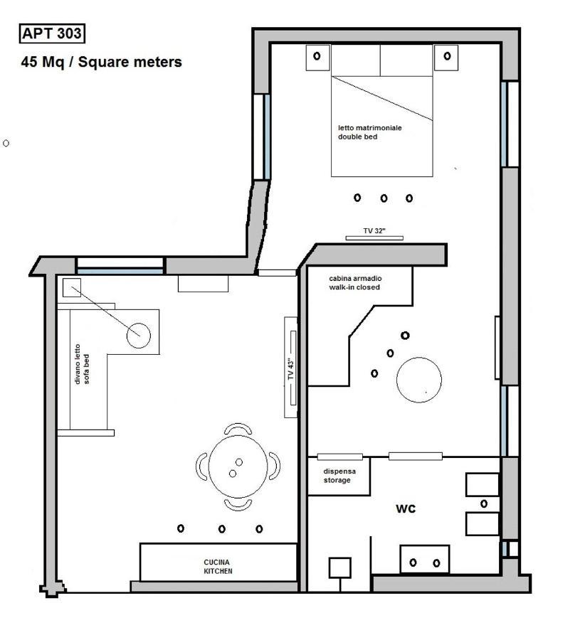 Hnn Luxury Apartments Genova Eksteriør bilde